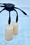 Remote Series: 1 Easy Group of 14 Rechargeable Candle Set Includes 2x7-Port Spyder Chargers